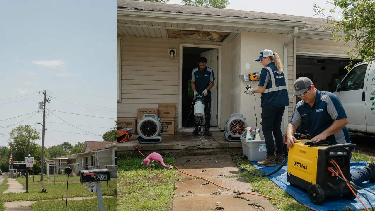 Storm Damage Water Removal in Lacombe, LA near me